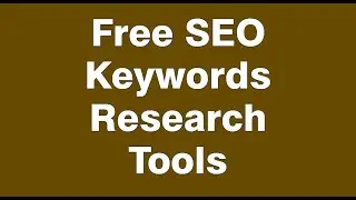 3 Free Keyword Research Tool  | SEO Keywords Search tools | SEO Tutorial