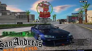 GTA San Andreas Ultra Realistic Graphics! SA DirectX 2.0 Gameplay SAMP (60 fps)