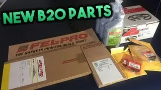 Unboxing New Parts For The JDM B20!!