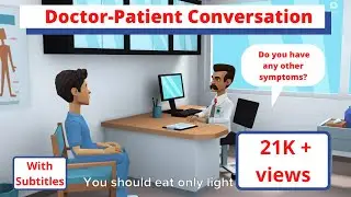 Conversation Between Doctor and Patient About Fever || Easy English Conversation