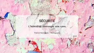 L'humidité : aménager une cave