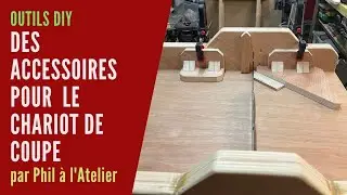 Accessoires chariot de coupe pour scie sous table