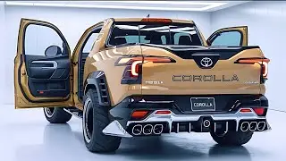  Новый Toyota Corolla Pickup 2026 удивил рынок | Экономичный пикап с характером 🚗💥