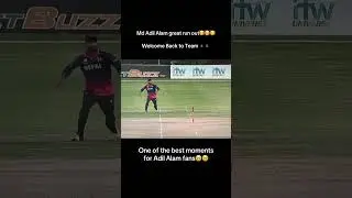 Adil Alam Great comeback 🥳🥳🥳 #nepal #new #saiyaara #icc #cricket #worldcup #team
