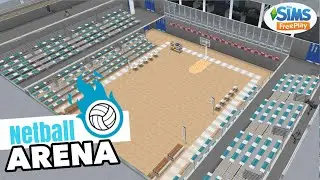 🏟️🏐 Sim Springs Netball Arena| Sports Inspired Design| Sims FreePlay