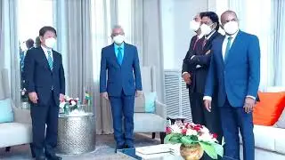 Japanese Foreign Minister Motegi calls on Prime Minister