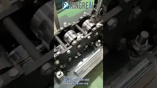 KINGREAL High Quality Metal Ceiling Carrier Roll Forming Machine | False Ceiling Carrier Machine