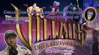 Впервые на аттракционе «Злодеи: Несправедливости навсегда!!!» | Disney’s Hollywood Studios, ноябр...