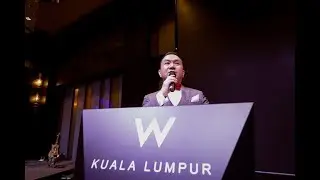 Professional Wedding Emcee Oliver Kwan at W Kuala Lumpur