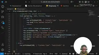 File Upload Using Formidable in Node.js