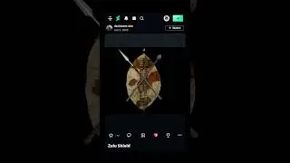 dazinbane - Zulu: Tribal Shield, Mace Club and Thrusting Spear ~ African History Render (DeviantArt)