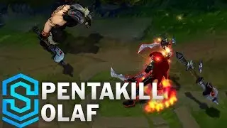 Pentakill Olaf (2017 Texture Update) Skin Spotlight - League of Legends