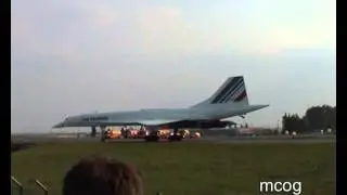 Derniers vols de Concorde Air France