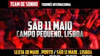 TEAM DE SONHO AO VIVO EM PORTUGAL!!