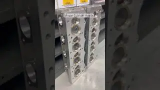Mopar cylinder heads before valve seats are cut #shorts #engine #mechanic #cylinderhead