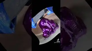 Crazy Purple Filament from Recycled Plastic Bottles!