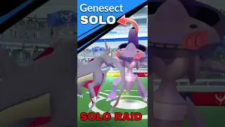 *СОЛО-рейд на Генезект с ✨️Мега Чаризардом в Pokemon GO