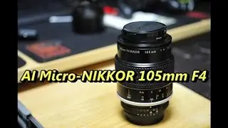 AI Micro-NIKKOR 105mm F4 使いやすい中望遠？マクロ？