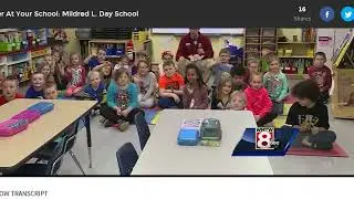 Alyssa on TV Weather at Your School