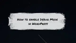 How to Enable Debug Mode in WordPress | Easy Method | By Blincks