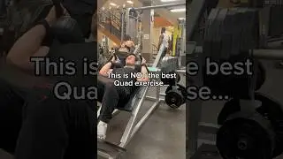 Squats are NOT best for quads&hellip; #quads #gymshorts #lifting #hypertrophy #biomechanics