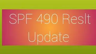 @sindhpolice710 @SPF490 Result update