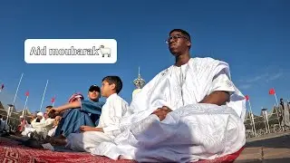 صلاة العيد بمدينة العيون !!