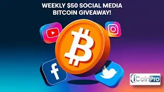 Who wants to win $50 in Bitcoin for iCoinPro?