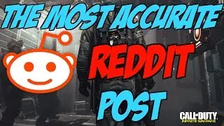 The Most Accurate Reddit Post of the COD Community