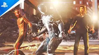 Peter Gets The MSM2 Concept Symbiote Suit Transformation at City Hall - Spider-Man 2 PC
