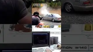 W140 armored car history #shortsvideo
