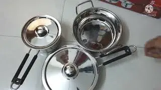 🦋 Butterfly Premium Stainless Steel Cookware 5 Piece Set #shorts &hearts;