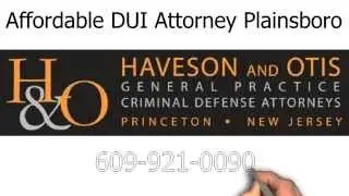 Affordable DUI Attorney Plainsboro