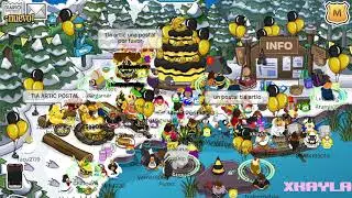 SPEAKING SPANISH TO AUNT ARCTIC ON CLUB PENGUIN ONLINE