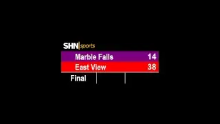 High School Football - Marble Falls Mustangs vs. East View Patriots - 9/28/2018 - AUDIO