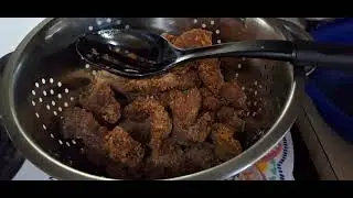 Cornbread Fried Gizzards 