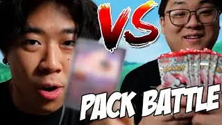 WINNER TAKES  ALL! Pokemon Pack Battle with my #1 FAN | Japanese Pokemon 151 Booster Box Opening