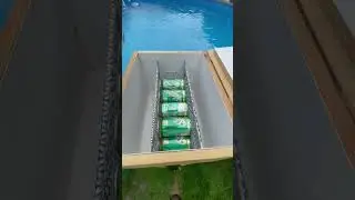 My poolside drink dispenser #inventions #woodworkingideas #woodworking