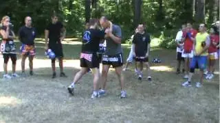 Close Combat Training - Muay Thai Application Featuring Ajarn Greg Nelson
