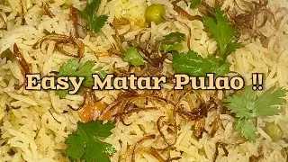 Matar Pulao 🍚💚  Simple, fragrant & full of comfort 😋 #cooking #food #everydayzaika #recipe 