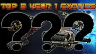 Destiny: Top 5 Year 1 Exotic Weapons