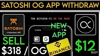 Satoshi OG coin withdraw process| 0.10 OG price 312$