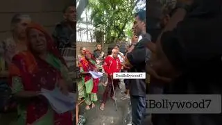 Scene at #sonusood ji's house, people came from UP, Bihar, Punjab, Hyderabad #Desibollywood7 #vir...