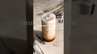 Iced Honey Lavender Latte