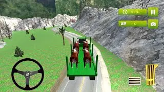 Heavy Duty Tractor Cargo Transport 3D - Transporter Truck Simulator - Android Gameplay [HD]