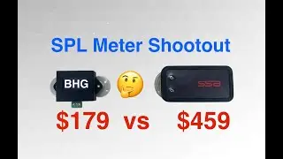 SPL Meter Shootout  SSL vs Bass Head Garage