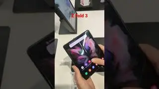 Samsung Galaxy Z Fold 3 Hands on #samsungzfold3 #samsung #zfold3 #samsunggalaxyzfold35g #minecraft