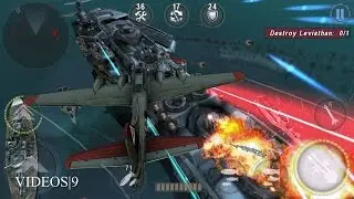 GUNSHIP BATTLE : Episode 10 Mission 9 Destroy Leviathan  - B-17 Flying Fortress