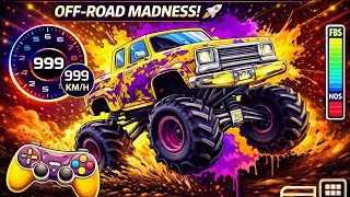 Monster Truck Mega Ramp Impossible Driver 🚛🔥 Android Gameplay
