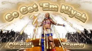 WWE 2K25 CAW Aniyah VaDoll New Entrance + Theme: Go Get 'Em Niyah (I got 'em)